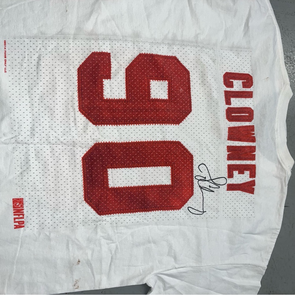 Texans White and Red Graphic Men's Shirt - Picture 3 of 8
